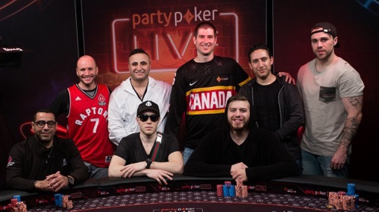 2017 partypoker LIVE Grand Prix Canada Finalists